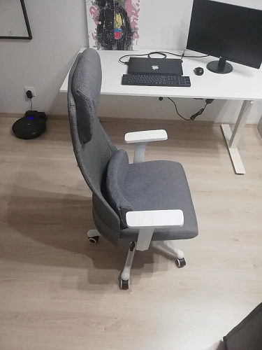 Компьютерное кресло Salta light green / white фото покупателя 4
