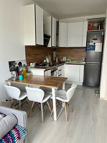 Стол раскладной Лота Лофт 120 25 мм юта / черный матовый фото покупателя 947