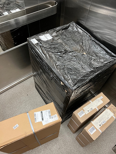 Комплект стульев Вейв 4 шт светло-серый / черный фото покупателя 1