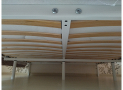 Односпальная кровать Фади 80х200 черная фото покупателя 912