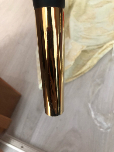 Стул на металлокаркасе Seda 1 latte / black / gold фото покупателя 63