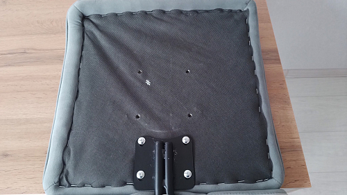 Компьютерное кресло One/Ван флок бежевый 7 фото покупателя 82