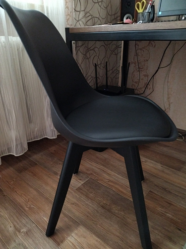 Деревянный стул Bonuss черный фото покупателя 188