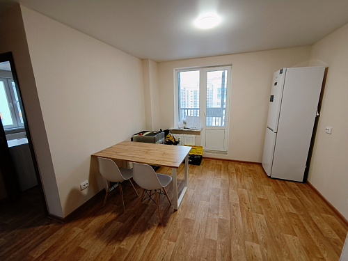 Стол Лота Лофт 140 25 мм черный матовый / бетон фото покупателя 519