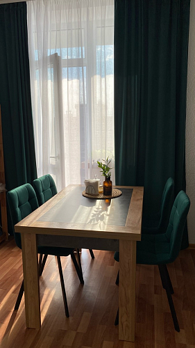 Стул на металлокаркасе Чилли зеленый / белый каркас фото покупателя 156