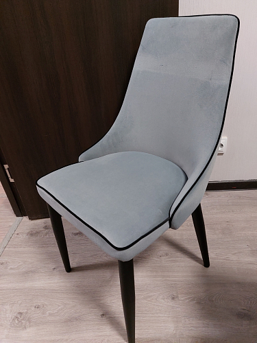 Стул на металлокаркасе Kora black / gray фото покупателя 466