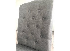 Стул Menson white / fabric pebble фото покупателя 4