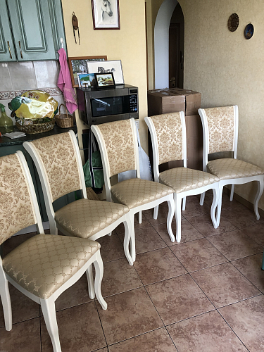 Деревянный стул Фабиано 304 камелия / ромб 01 фото покупателя 12