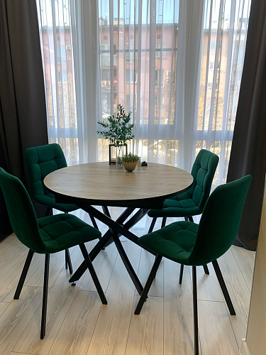 Стул Чилли 2 темно-серый  / черный фото покупателя 1490