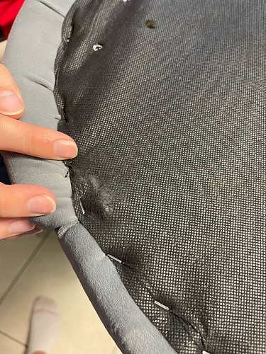 Стул на металлокаркасе Gabi latte / gold / black фото покупателя 891