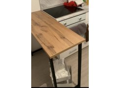 Барная стойка Дилан Лофт 120х60х90 бетон фото покупателя 209