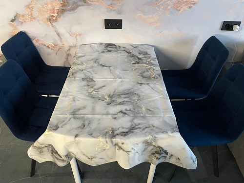 Стул на металлокаркасе Чилли К черный / зеленый фото покупателя 272