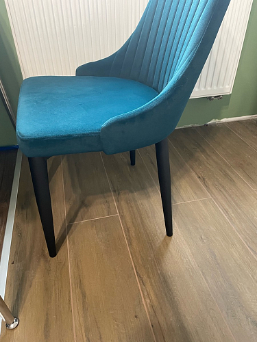 Стул на металлокаркасе Kora dark gray / black фото покупателя 116