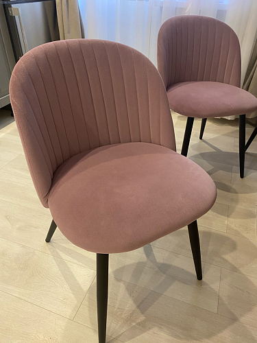 Стул на металлокаркасе Gabi green / black / silver фото покупателя 274