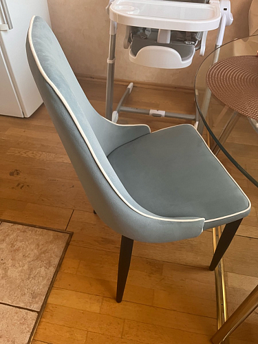 Стул на металлокаркасе Kora gray / black фото покупателя 442