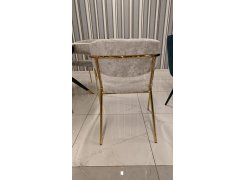Стул на металлокаркасе Kamelia green / gold из шоурума 14
