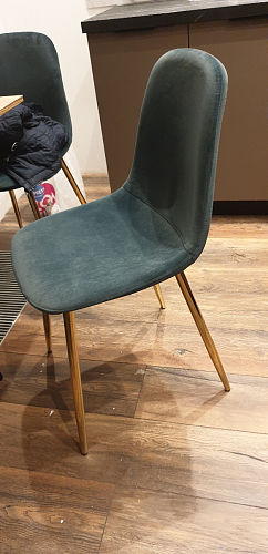 Стул на металлокаркасе Dabl 01 champagne / gold фото покупателя 33