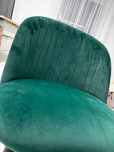 Стул на металлокаркасе Gabi latte / gold / black фото покупателя 228