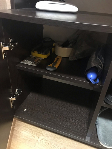 Тумба для обуви Хит венге  - Уцененный экземпляр фото покупателя 8