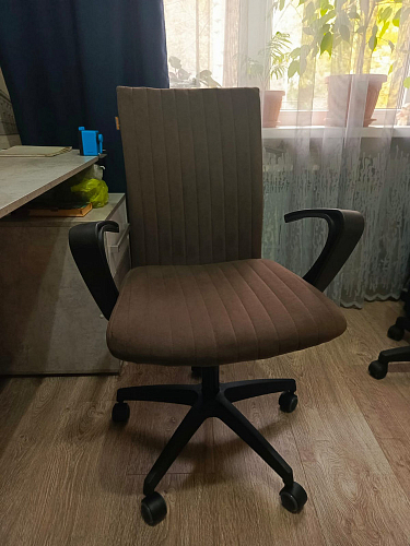 Компьютерное кресло Spark флок розовый 137 фото покупателя 4