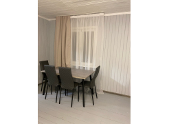 Стол Тринити Лофт 120 32 мм бетон / черный матовый фото покупателя 353