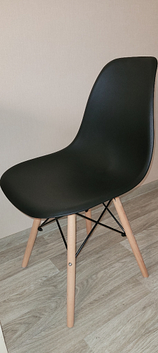 Пластиковый стул Eames PC-015 желтый фото покупателя 114