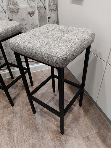 Барный стул Лофт катания лаванда / белый матовый фото покупателя 173