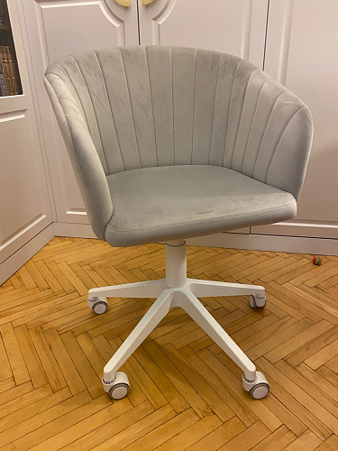 Компьютерное кресло Тибо confetti chocolate / белый фото покупателя 4