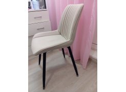 Стул на металлокаркасе Вейв светло-серый (hl 63) / 10К черный каркас фото покупателя 210