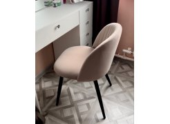 Стул на металлокаркасе Gabi green / black фото покупателя 678