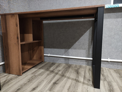 Письменный стол Битти Лофт 116х60х75 креатель / черный матовый фото покупателя 15