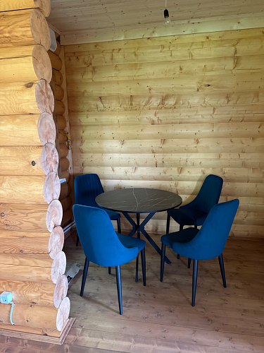 Стул на металлокаркасе Kora gray / black фото покупателя 415