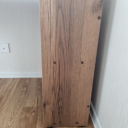 Письменный стол Битти Лофт 116х60х75 дуб вотан / черный матовый фото покупателя 45