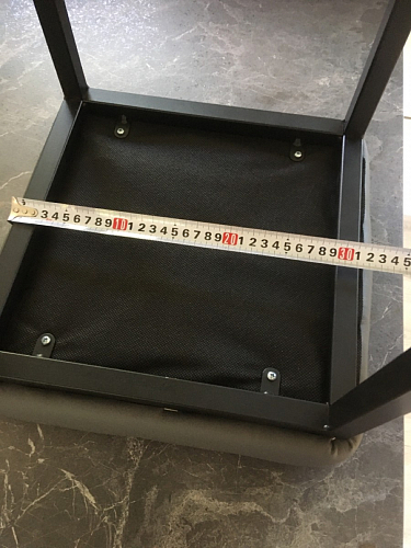 Барный стул Лофт микровелюр катания блэк / черный матовый фото покупателя 304