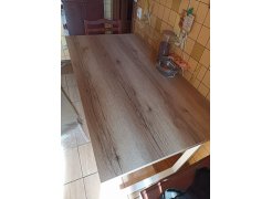 Стол Лота Лофт 140 25 мм черный матовый / бетон фото покупателя 933