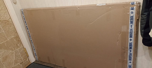 Двуспальная кровать Клауд 160х200 парящая дуб крафт золотой / антрацит фото покупателя 35