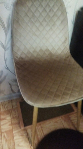 Стул на металлокаркасе Capri blue / white фото покупателя 115