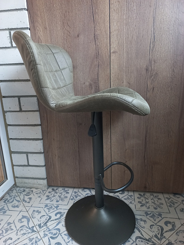 Барный стул Brend серый / белый фото покупателя 6