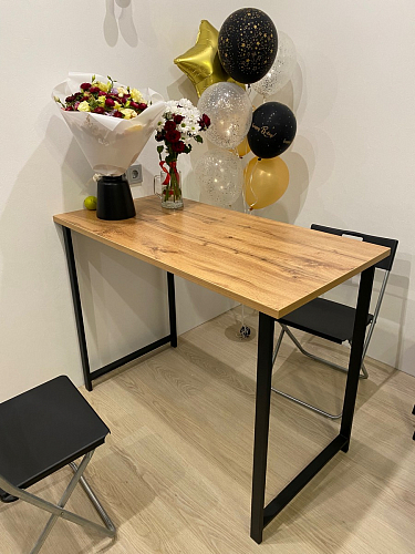 Барная стойка Дилан Лофт 120х50х90 бетон фото покупателя 130