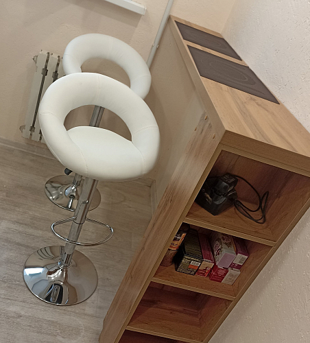 Барный стул Oazis black / chrome фото покупателя 1