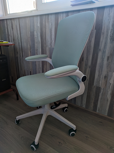 Компьютерное кресло Konfi light gray / white фото покупателя 164