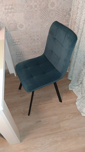 Стул на металлокаркасе Bruk dark gray фото покупателя 4