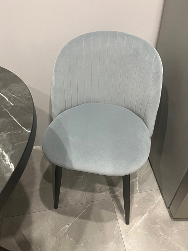 Стул на металлокаркасе Gabi gray / black фото покупателя 533