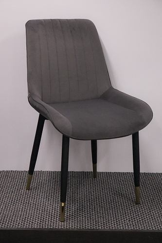 Стул на металлокаркасе Seda 1 green / gold / black из шоурума 18