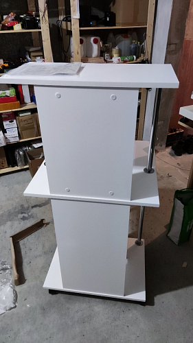 Компьютерный стол КСТ-12 белый фото покупателя 16