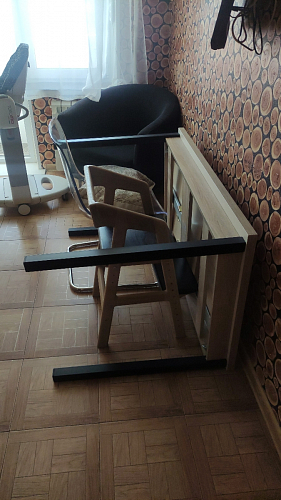 Стол Оригон навара / черный матовый фото покупателя 1