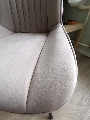 Стул на металлокаркасе Седа К кирпичный / черный фото покупателя 288