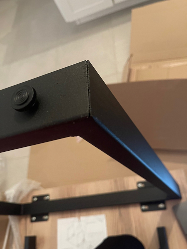 Стол раскладной Лота Лофт 120 25 мм юта / черный матовый фото покупателя 245