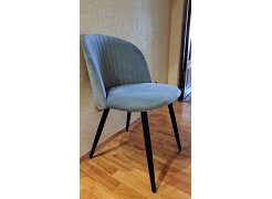 Стул на металлокаркасе Gabi gray / black фото покупателя 125