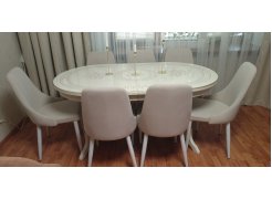 Стул на металлокаркасе Kora gray / black фото покупателя 334